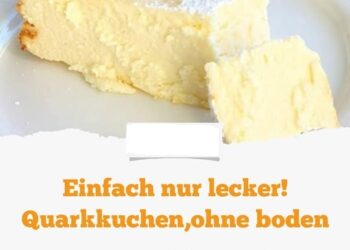 Einfach nur lecker! Quarkkuchen,ohne boden