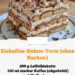 Eiskaffee-Sahne-Torte (ohne Backen)☕🍰