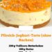 Pfirsich-Joghurt-Torte (ohne Backen)