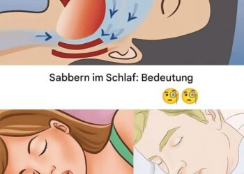 Wenn Sie im Schlaf sabbern, ist das ein Signal Ihres Körperss