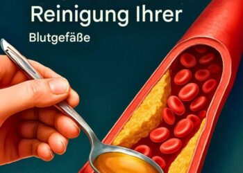 1 Esslöffel jeden Morgen zur natürlichen Reinigung Ihrer Gefäße