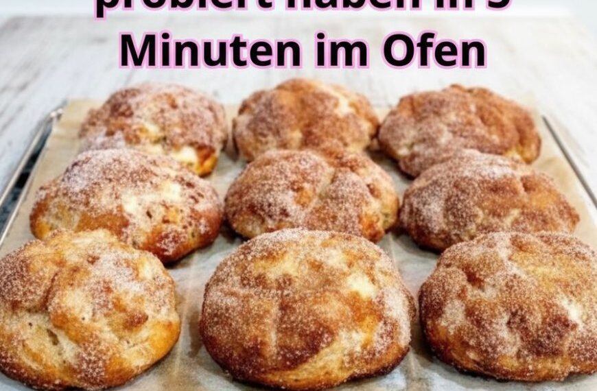 Apfelballen In 5 Minuten vorbereitet himmlisch lecker