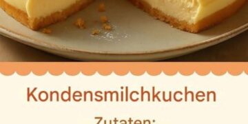 Einfaches Rezept für Kondensmilchkuchen
