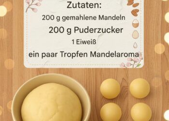 Hausgemachtes Marzipan – das süße Highlight für Winter und mehr