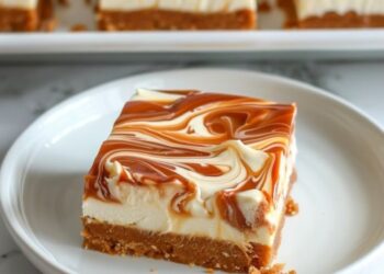 Karamell Käsekuchen Riegel sind ein köstlicher Leckerbissen