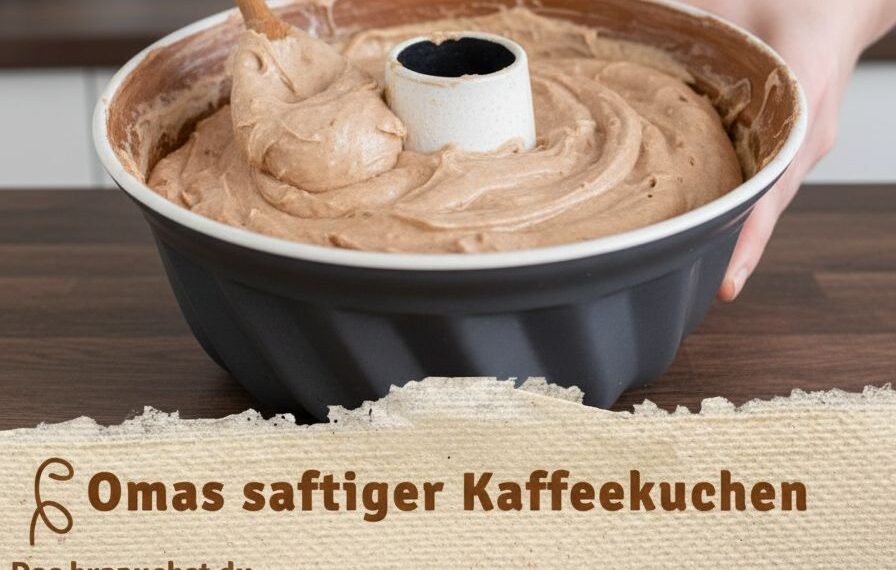 Omas saftiger Kaffeekuchen – Der Duft von Zuhause und Geborgenheit