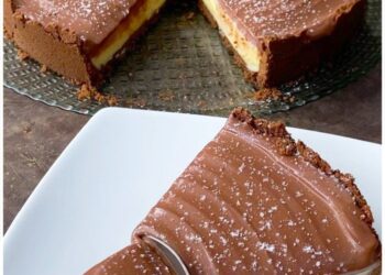 Schoko Vanille Tarte ohne Backen