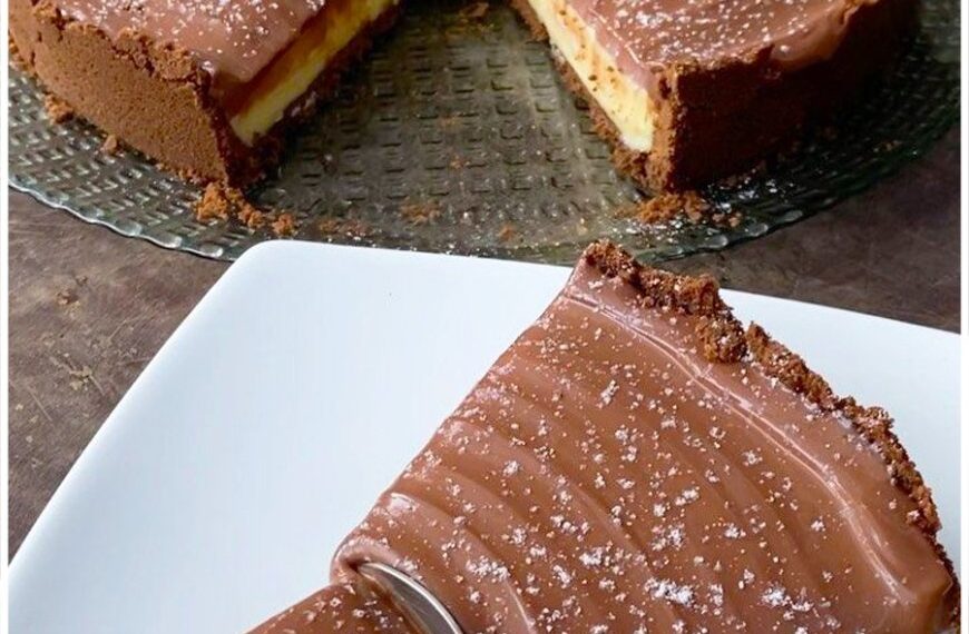 Schoko Vanille Tarte ohne Backen