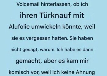 Der unerwartete Grund, warum ich den Türgriff meines Nachbarn in Alufolie eingewickelt habe