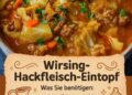 Dieser Wirsing-Hackfleisch-Eintopf wärmt dich bis ins Herz!
