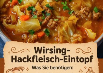 Dieser Wirsing-Hackfleisch-Eintopf wärmt dich bis ins Herz!