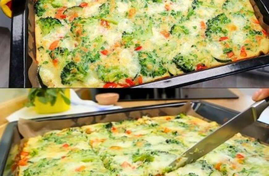 Dieses Rezept mit Brokkoli ist soooo lecker, nur 300 Kcal