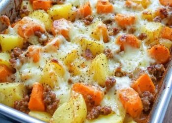 Macht Satt und schmeckt Fantastisch, Kohlrabi Hackfleisch Auflauf zum Abnehmen