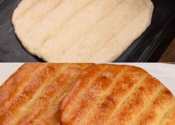 Mehl, Wasser, 2 Löffel Öl – mehr braucht dieses Fladenbrot nicht