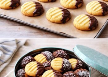 Puddingplatzchen-Die schnellsten Platzchen nur 4 Zutaten