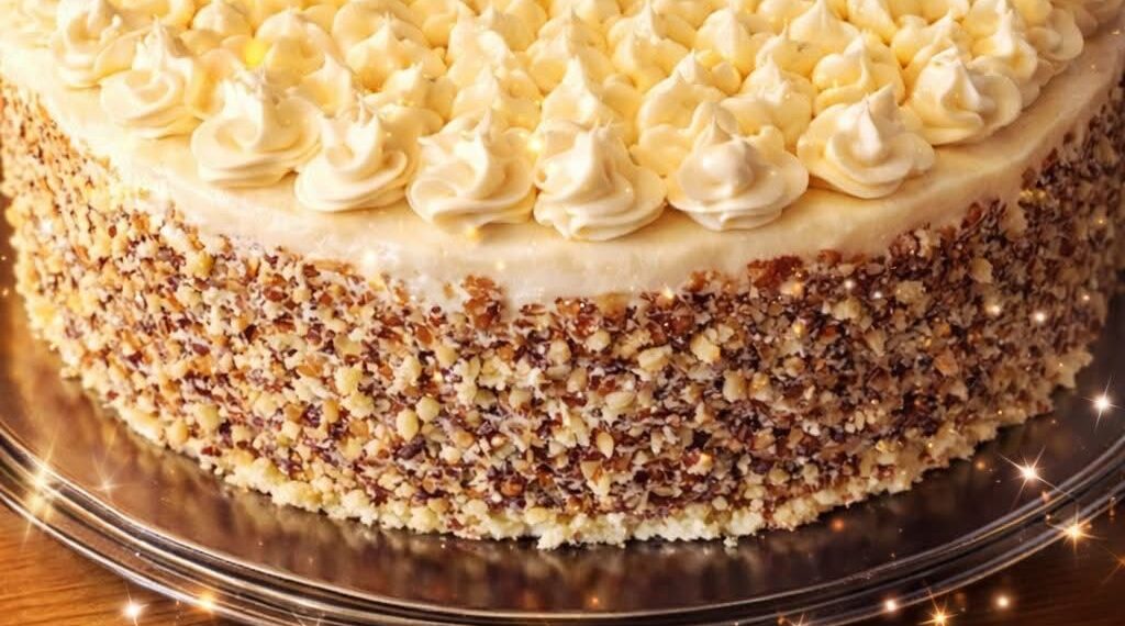 Alte schlesische Pudding Buttercreme Torte