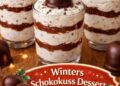 Winters Schokokuss Dessert in nur 5 Minuten serviert!