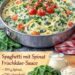 15 Minuten Spaghetti mit Spinat-Frischkäse-Sauce