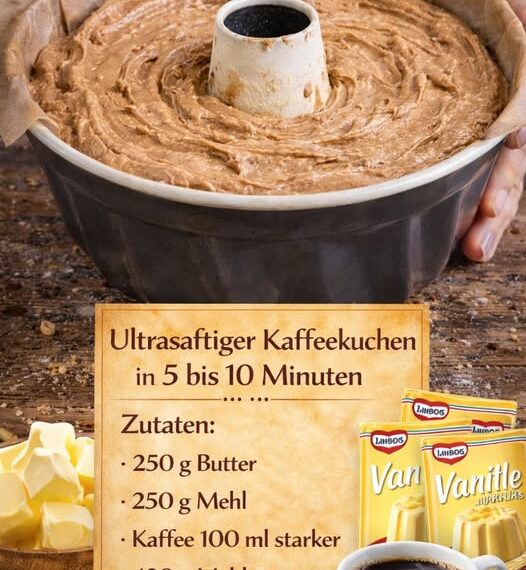 5 Minuten Kaffeekuchen für jede gelegenheit