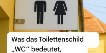 An den meisten Türen öffentlicher Toiletten hängt ein Schild mit der Aufschrift „WC“, aber fast niemand weiß, was es bedeutet