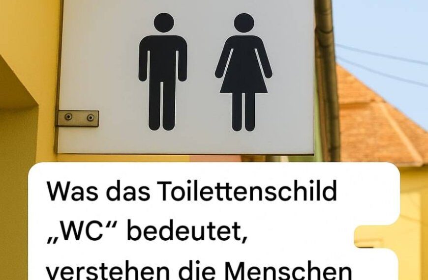 An den meisten Türen öffentlicher Toiletten hängt ein Schild mit der Aufschrift „WC“, aber fast niemand weiß, was es bedeutet