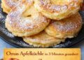 Apfelküchle in 3 Minuten – so einfach & so gut!