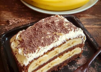 Bananenkuchen der alle verrückt macht mit 500g Mascarpone