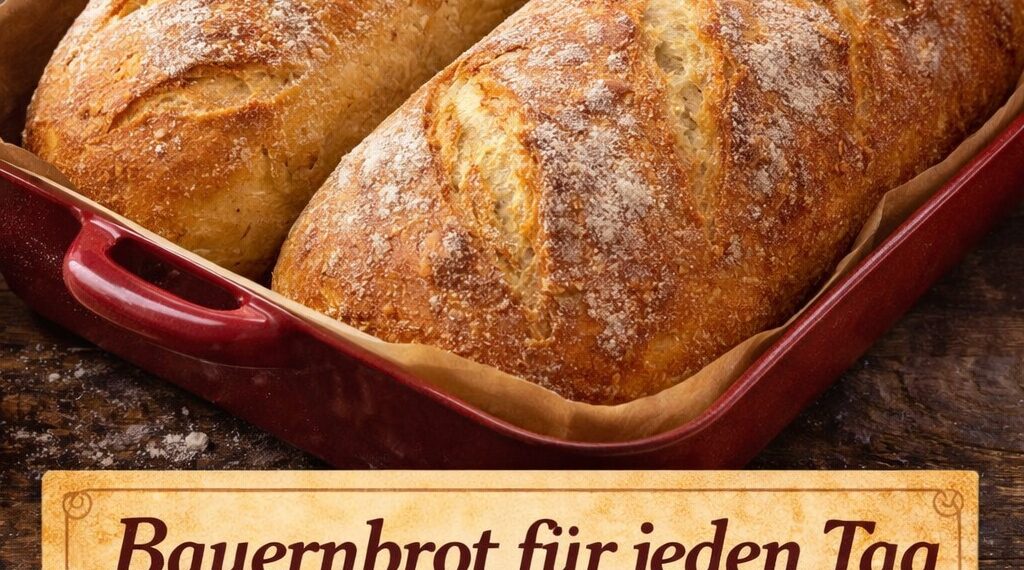 Das beste Brot überhaupt – Bauernbrot mit Gelinggarantie!