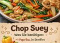 Chop Suey, knackiges Gemüse, saftig und voller Asia-Aromen