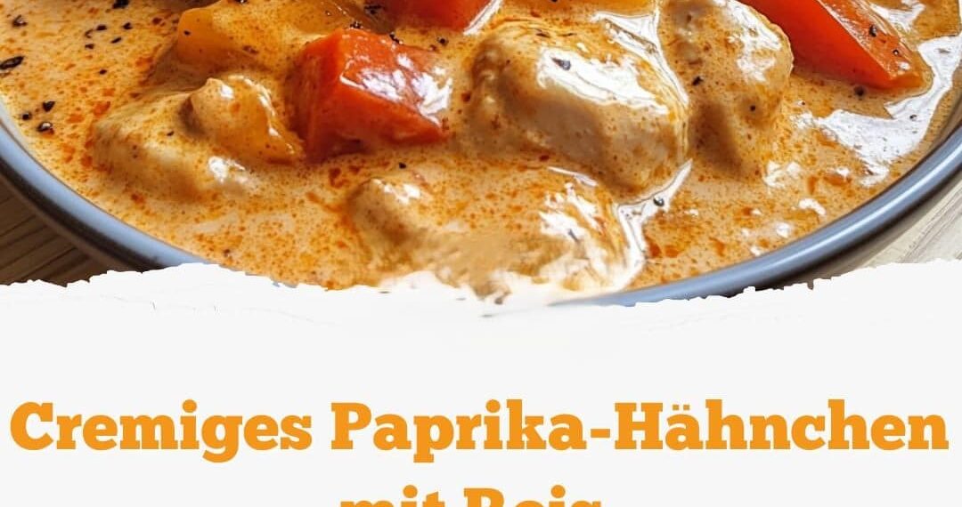 Cremiges Paprika-Hähnchen, das dich umhauen!