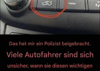 Die verborgene Rolle der Umlufttaste in Ihrem Fahrerlebnis Dieses Symbol steuert die Umluftfunktion Ihres Fahrzeugs – eine einfache Funktion, die bei richtiger Anwendung den Komfort im Innenraum deutlich verbessern kann. Ob Sie bei heißem Wetter fahren, im Stau stehen oder durch staubige oder verschmutzte Gebiete reisen: Zu wissen, wann Sie diese Funktion ein- oder ausschalten sollten, kann Ihr Fahrerlebnis spürbar verbessern. Wenn die Umluftfunktion ausgeschaltet ist , saugt das Belüftungssystem Ihres Fahrzeugs Frischluft von außen an, filtert sie und erwärmt oder kühlt sie, bevor sie im Fahrgastraum verteilt wird. Ist die Umluftfunktion eingeschaltet , schließt eine Klappe im Inneren, blockiert die Außenluftzufuhr und ermöglicht es dem System, die bereits im Fahrzeug befindliche Luft wiederzuverwenden. Dadurch entsteht ein geschlossener Kreislauf, der die Klimatisierung in bestimmten Situationen effizienter macht. Einer der Hauptvorteile der Umluftkühlung ist die schnellere Abkühlung bei warmem Wetter. Da die Klimaanlage die bereits gekühlte Kabinenluft kontinuierlich weiterkühlt, erreicht der Innenraum schneller eine angenehme Temperatur und das System wird weniger belastet. Die Umluftfunktion ist auch beim Fahren hinter stark abgasbelasteten Fahrzeugen, in Gebieten mit starken Gerüchen oder auf staubigen Straßen von Vorteil. Auch Allergiker profitieren davon, da in diesem Modus weniger Pollen und andere Reizstoffe aus der Außenluft ins Fahrzeug gelangen. Die Umluftfunktion sollte jedoch nicht dauerhaft aktiviert sein. Bei Kälte oder Regen kann die eingeschlossene Luft im Innenraum die Luftfeuchtigkeit erhöhen und zum Beschlagen der Scheiben führen. Die Umschaltung auf Frischluftzufuhr sorgt für klare Sicht und freie Sicht. Auf langen Fahrten kann die Frischluftzufuhr zudem die Ermüdung reduzieren, da sie für einen besseren Sauerstoffgehalt im Innenraum sorgt. Damit das System einwandfrei funktioniert, wechseln Sie den Innenraumfilter regelmäßig – in der Regel alle 12.000 bis 15.000 Meilen (ca. 19.000 bis 24.000 km). Wenn Sie wissen, wie und wann Sie diese kleine Taste verwenden, genießen Sie in jeder Jahreszeit eine sicherere und komfortablere Fahrt. Ähnliche Beiträge: Was symbolisiert es, wenn der Verstorbene im Traum zu Ihnen spricht? Ich habe einmal täglich 5 Tropfen 3%iges Wasserstoffperoxid in jedes Ohr geträufelt. 3 Tage später geschah Folgendes. Viele leiden im Alter darunter, dass sie diese fünf Dinge nicht loslassen können. Zwischen 65 und 80 Jahren: Fünf Aspekte, die Wohlbefinden und ein gut betreutes Leben widerspiegeln.