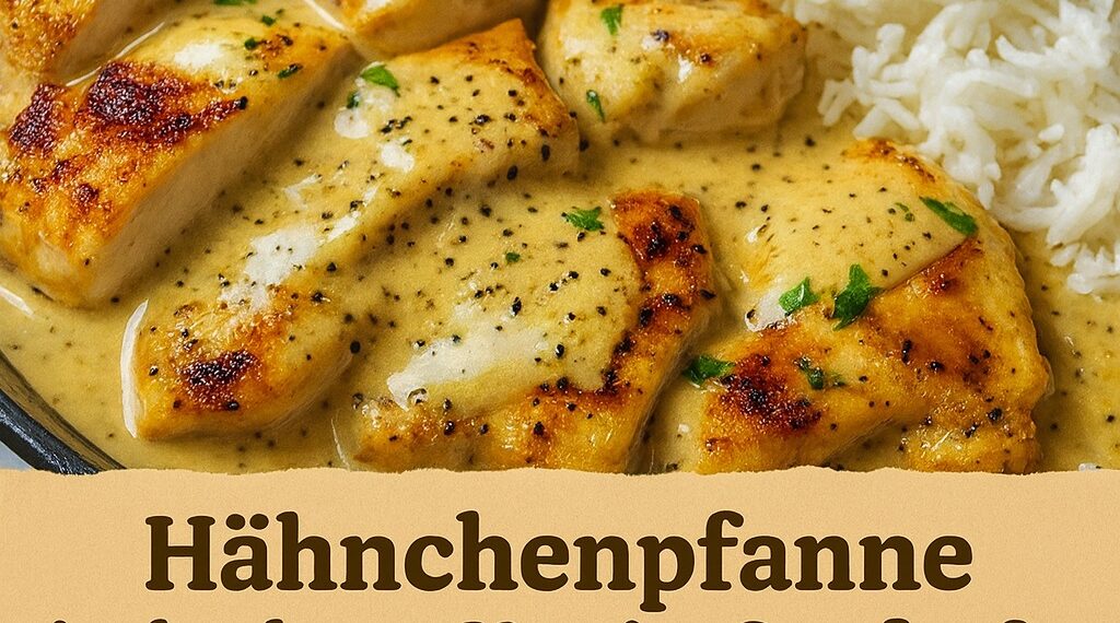 Hähnchenpfanne mit Honig-Senfsoße