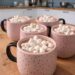 Heiße Schokolade mit Marshmallows