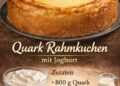 Ich verrühre 800g Quark mit Joghurt, Rahmkuchen in 10 Minuten!