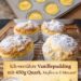 Ich verühre Vanillepudding mit 450g Quark, Muffins in 5 Minuten!