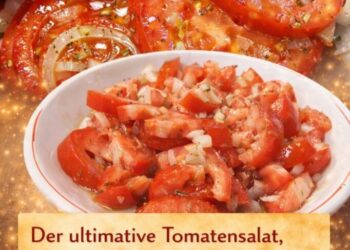 Italienischer Tomatensalat in 5 Minuten gemacht