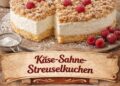 Käse-Sahne-Streuselkuchen (ohne Gelatine)