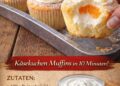 Käsekuchen Muffins mit Mandarinen