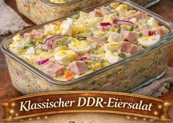 Klassischer DDR-Eiersalat – schnell, einfach und unwiderstehlich lecker