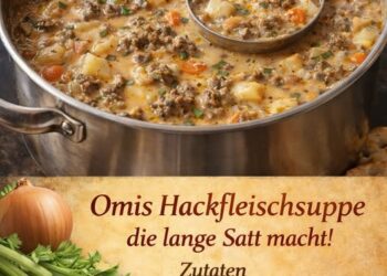 Schmeckt am nächsten Tag genauso lecker, Omis Hackfleischsuppe
