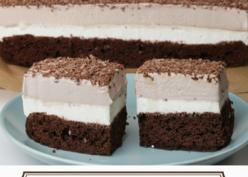 Schoko-Cremeschnitte - mein bewährtes Rezept