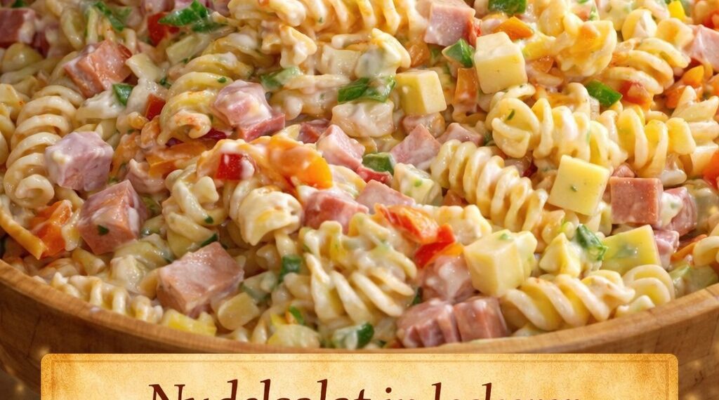 Sooo gut – Nudelsalat mit der besten Geheimsoße!