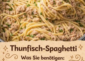 Thunfisch Spaghetti schnell, herzhaft und einfach immer ein Volltreffer