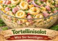 Tortellinisalat, herzhaft und immer der Star auf jedem Buffet