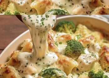 Ultracremiger Brokkoli Hähnchen Auflauf, Soo schnell und Supersaulecker