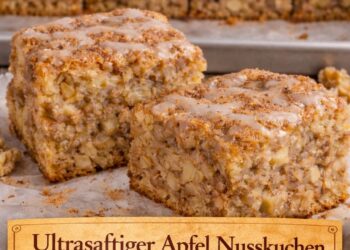 Ultrasaftiger Apfel-Nusskuchen – Suchtfaktor 100 garantiert!