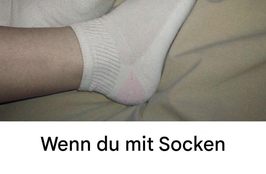 Warum Senioren auch zu Hause Socken tragen sollten