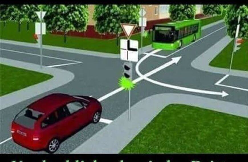 Wer hat hier Vorfahrt?