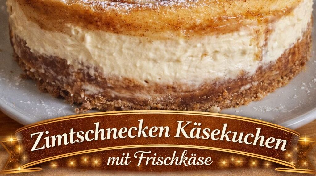 Zimtschnecken Käsekuchen mit 750 g frischkäse in 30 Minuten zubereitet