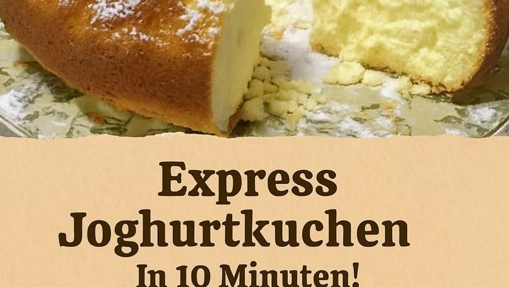 Express-Joghurtkuchen in 10 Minuten